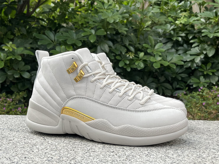 All white jordan 12 online