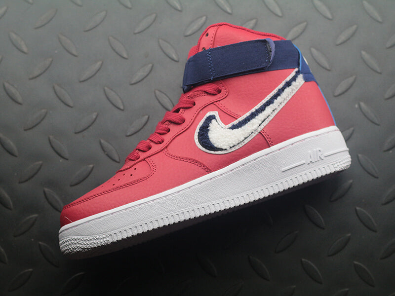 Red white blue air force ones online