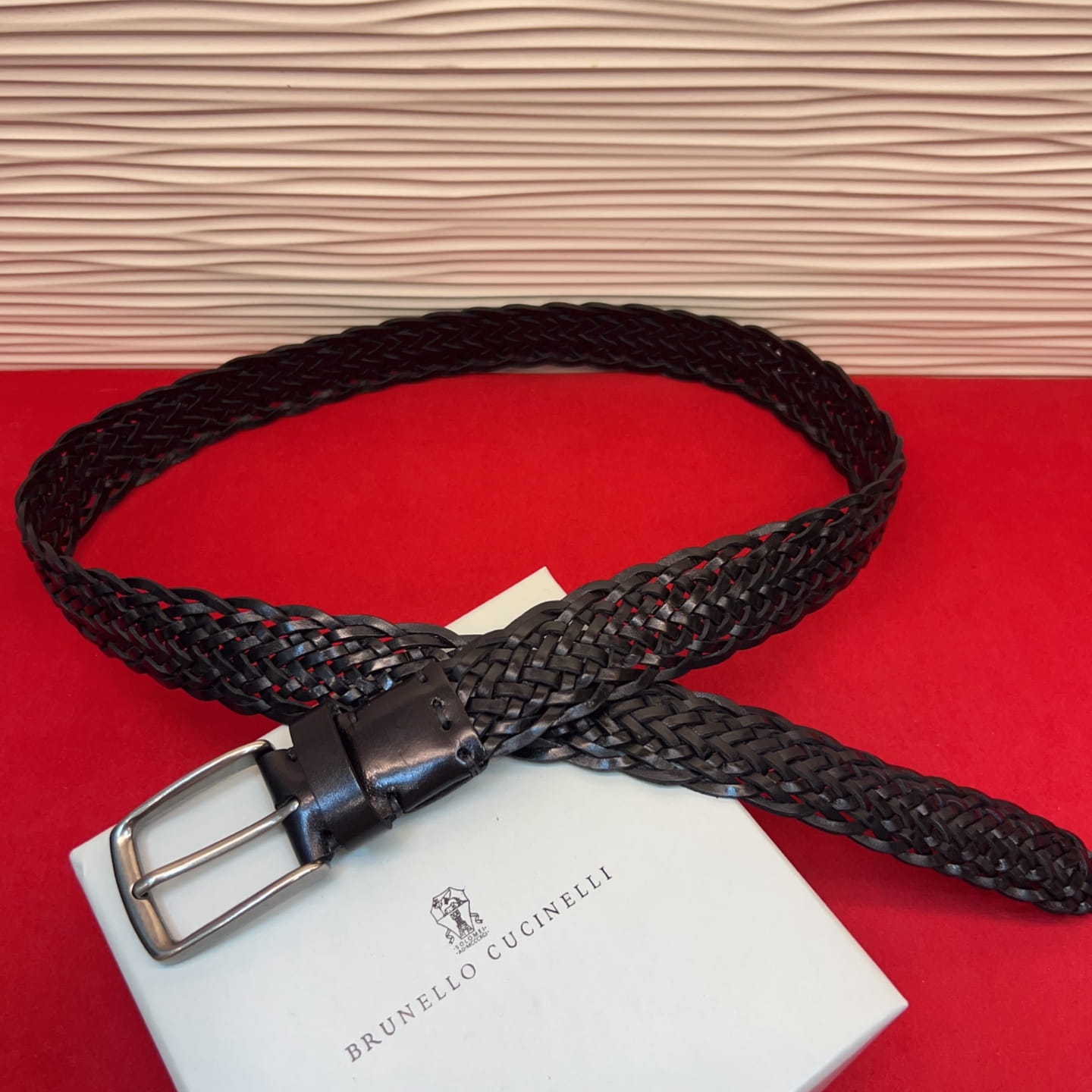 Brunello Cucinelli Woven Belt Brunello Cucinelli Braided Suede Belt | Sendegaro IT main image 3