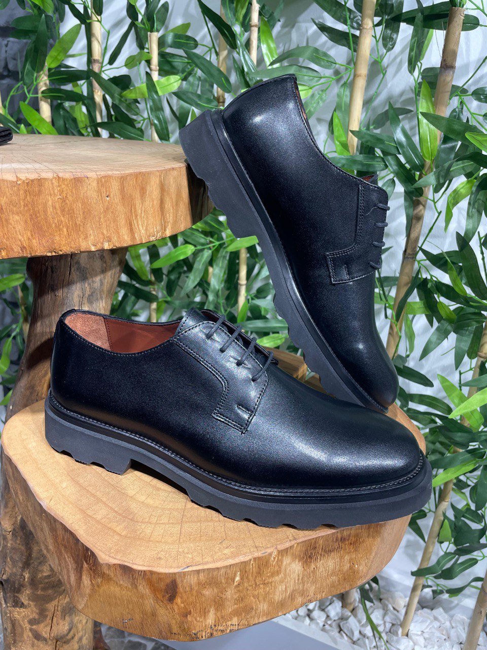 black leather sole dress shoes TAFT Men's Miles Medium and Wide Width Oxford Dress Shoe, Black 12WD