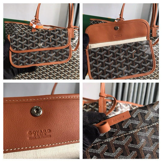 Goyard St Louis PM Dark Brown