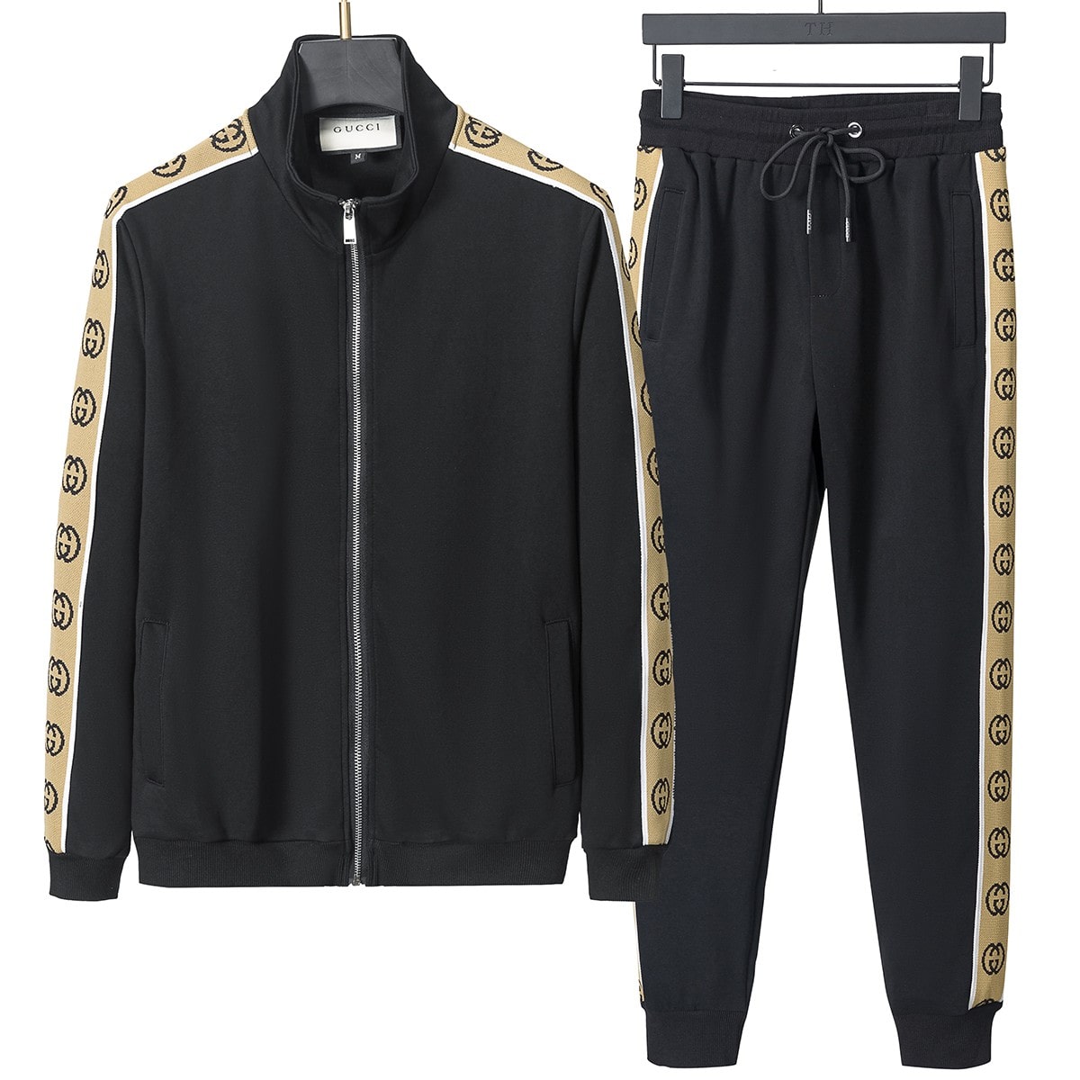 HolloShoe Gucci GG Black Tracksuit M