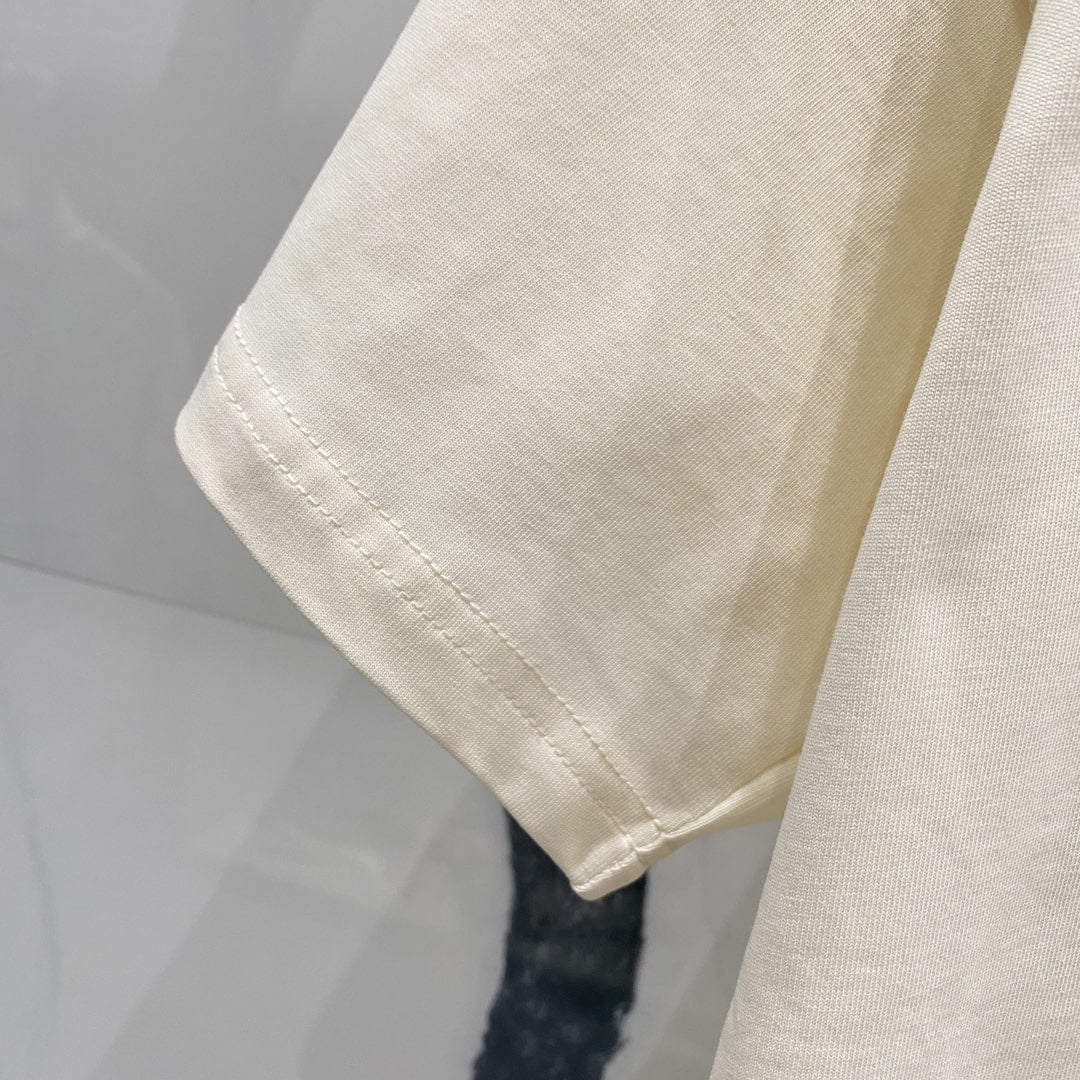 Louis Vuitton LVERS Damier Script T-Shirt – Cream / Off-White (Pharrell Williams SS24)