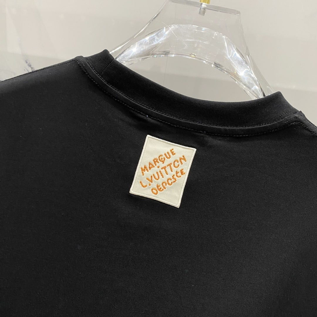 Louis Vuitton LVERS Damier Script T-Shirt – Black (Pharrell Williams SS24)