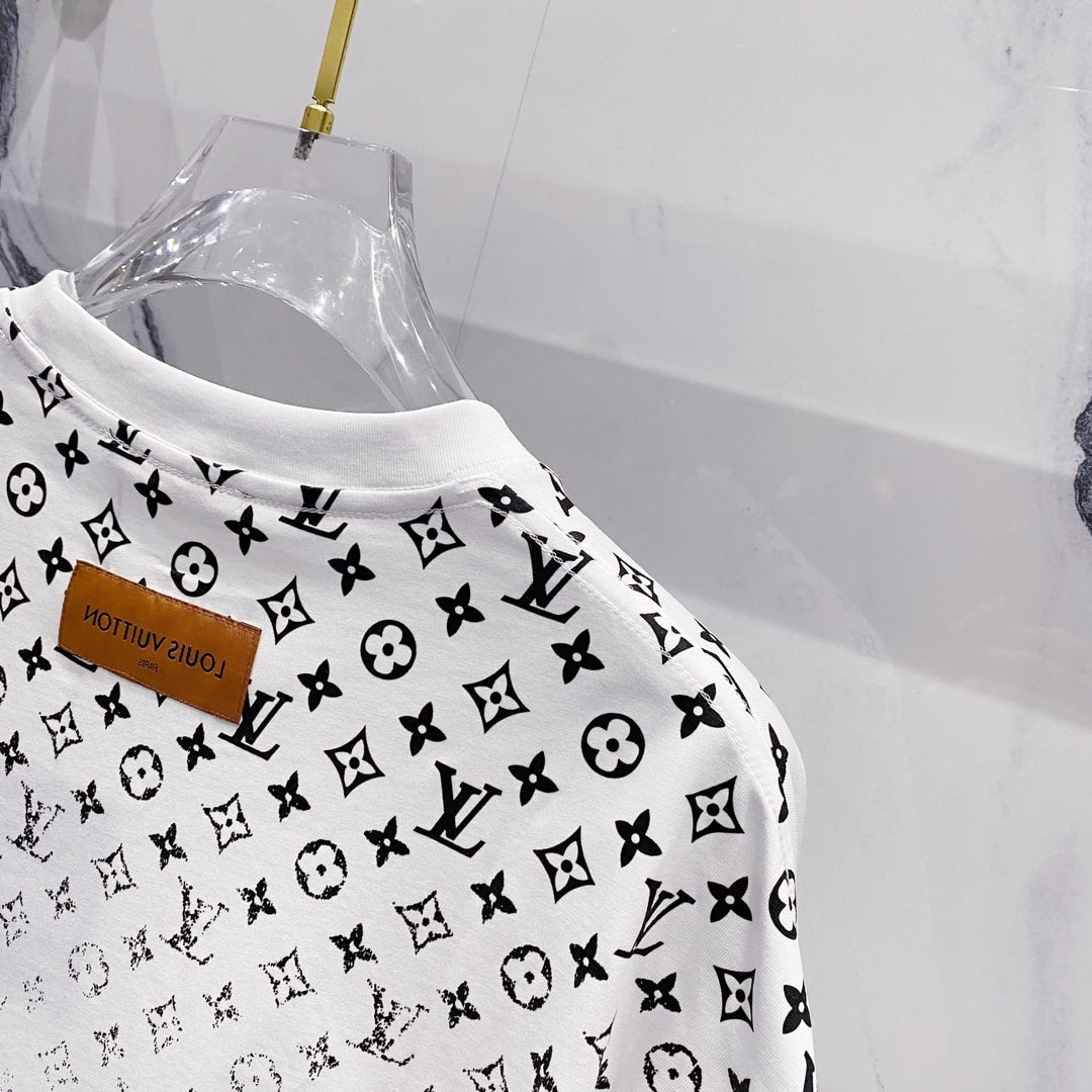 Louis Vuitton Monogram Gradient T-Shirt – White