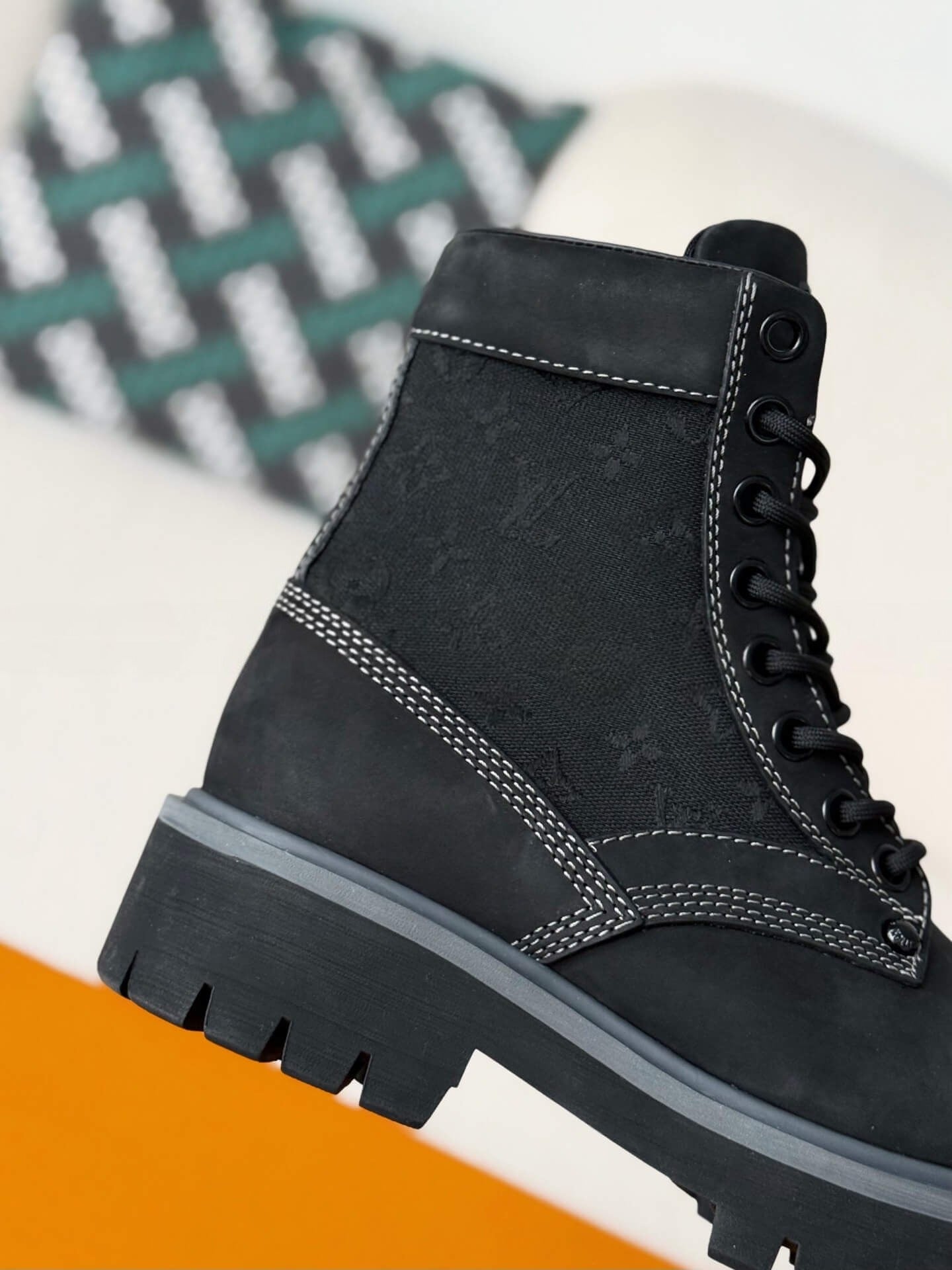 Louis Vuitton x Timberland 6-In Ankle Boot – Black Monogram