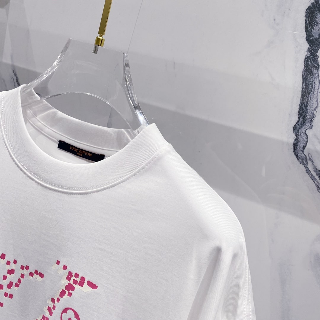 Louis Vuitton LV Distortion T-Shirt – Black & Pink