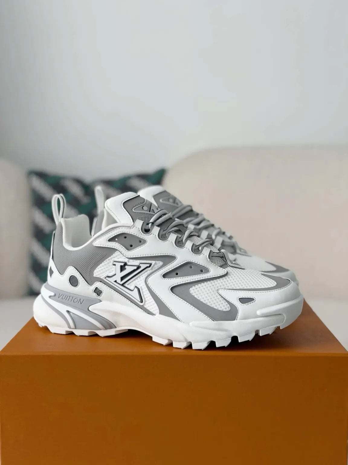 Louis Vuitton Runner Tatic Sneaker – White & Grey
