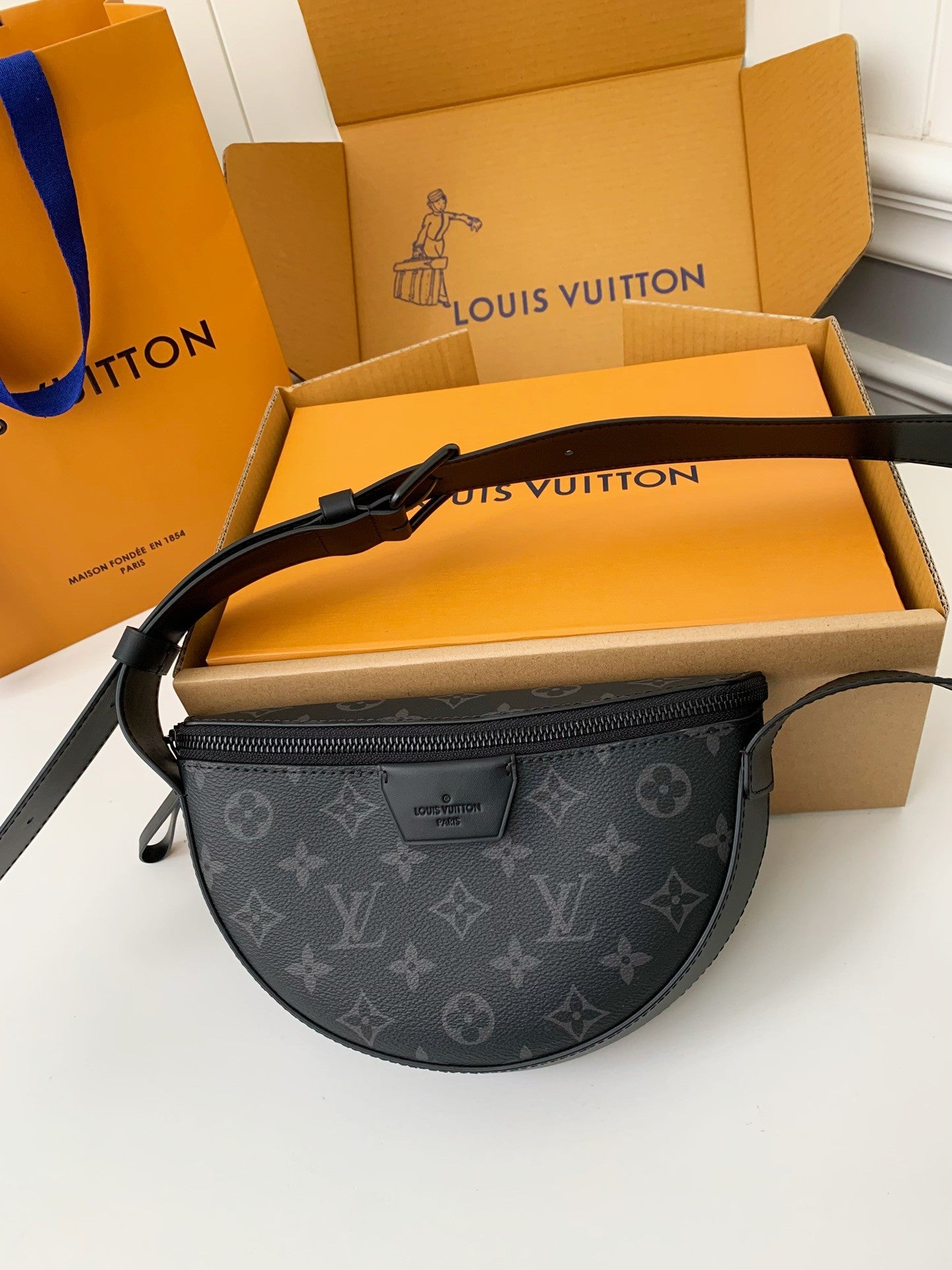 Lv monogram crossbody on sale