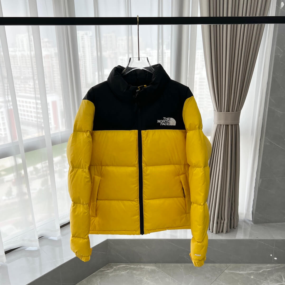 Yellow fashion north face