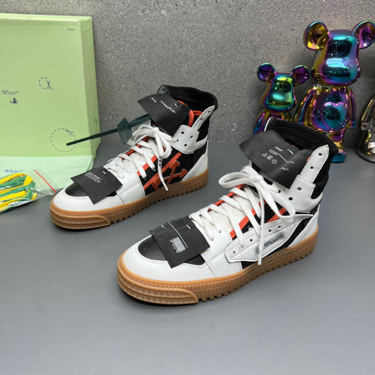 Off-White Off-Court 3.0 White Black High-Top Sneaker