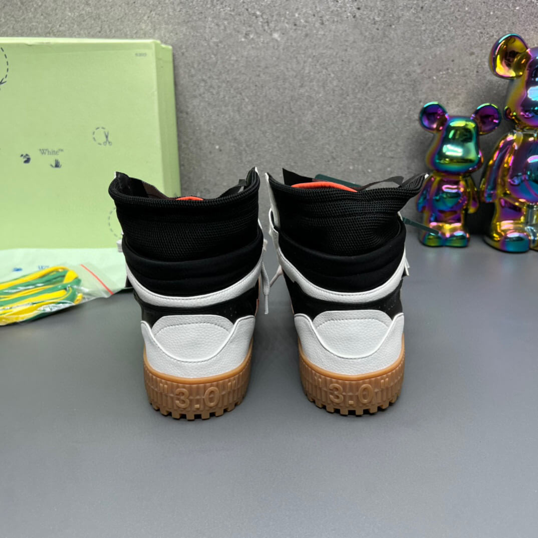 Off-White Off-Court 3.0 White Black High-Top Sneaker