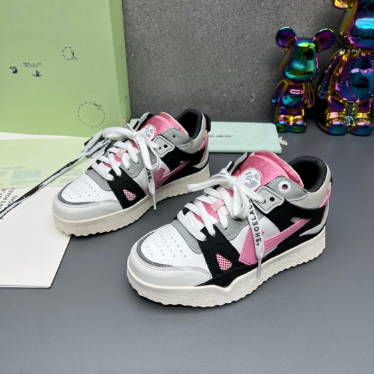 Off-White 'Light Pink' Midtop Sponge Sneakers