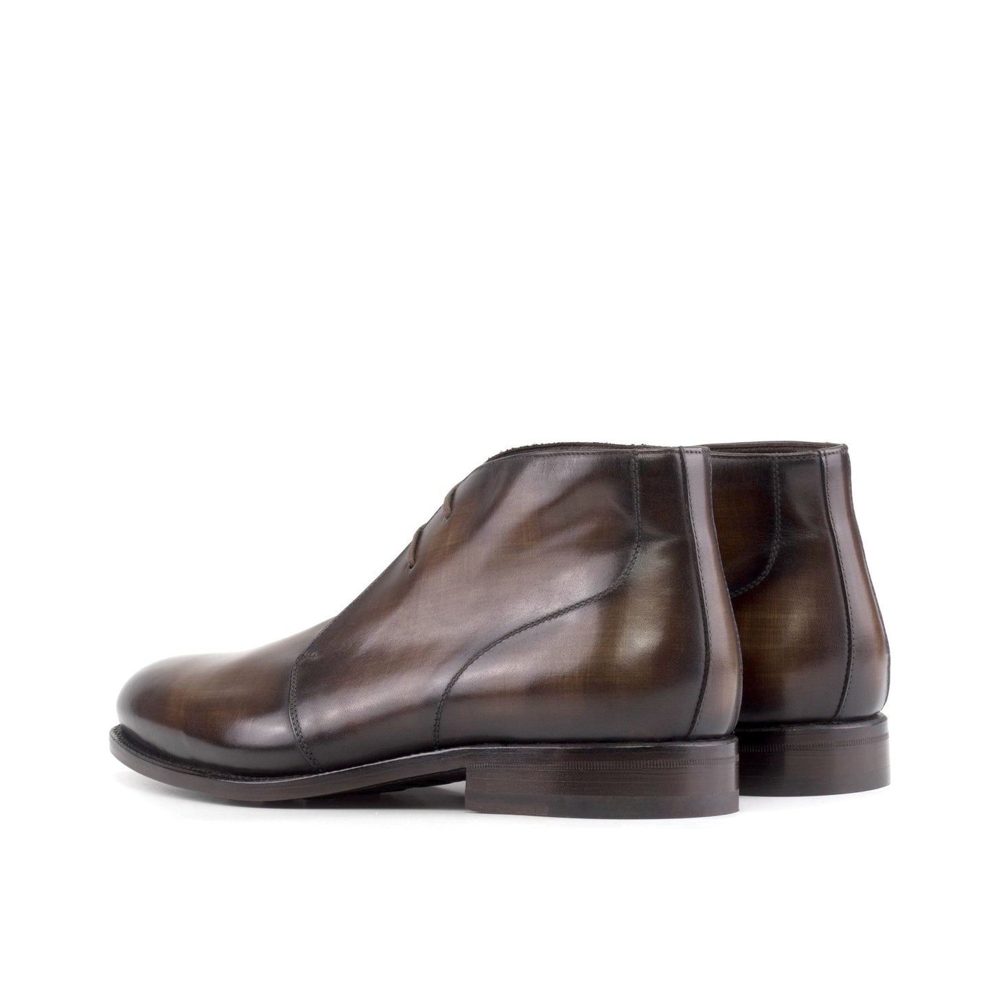 Balmoral Brown patina Chukka - Hollo Shoe
