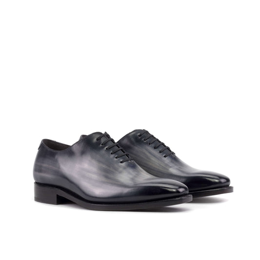 Bespoke Grey Patina WholeCut Oxford Shoes