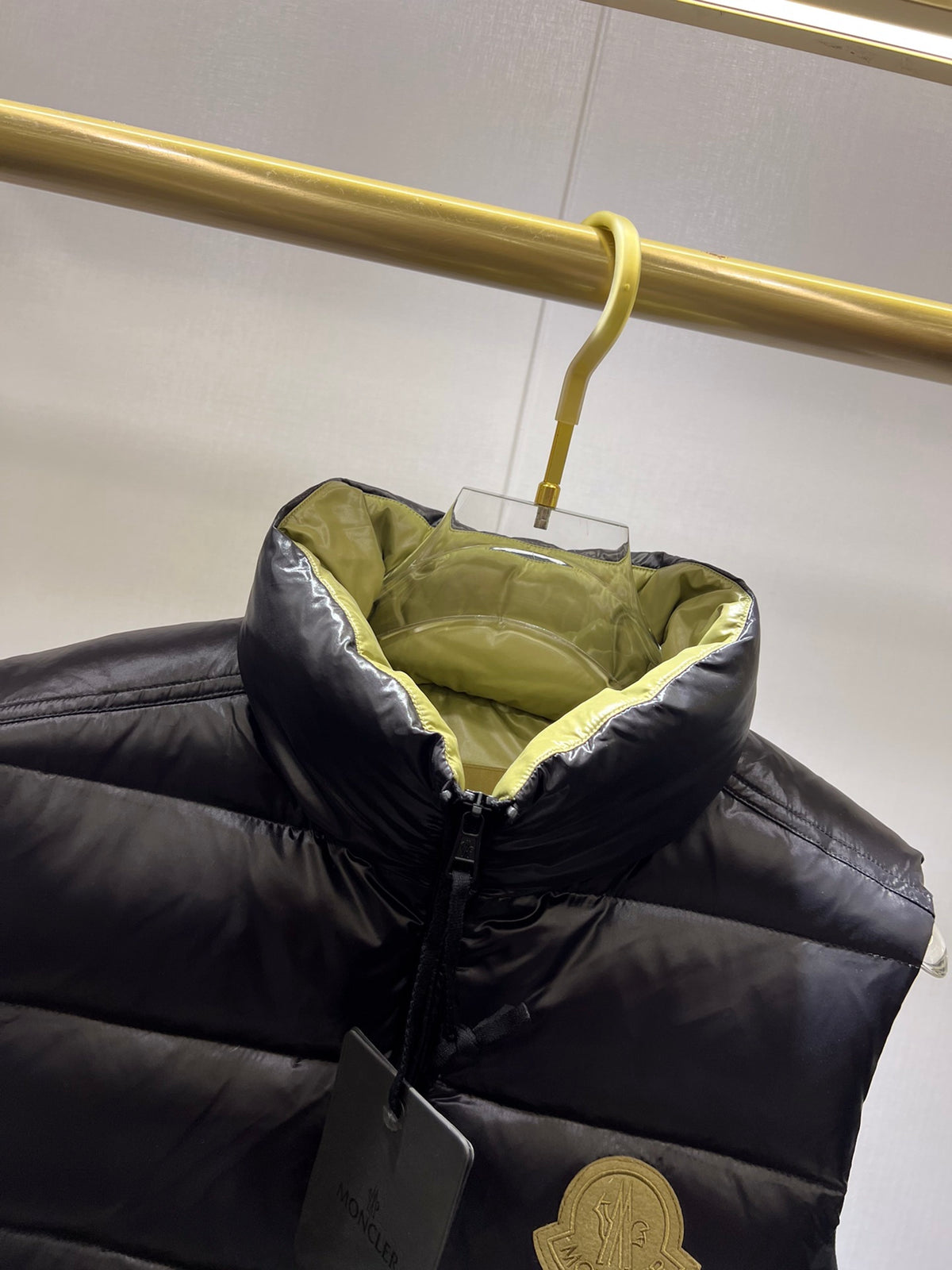 Moncler Sumido Black Down Gilet Puffer Vest
