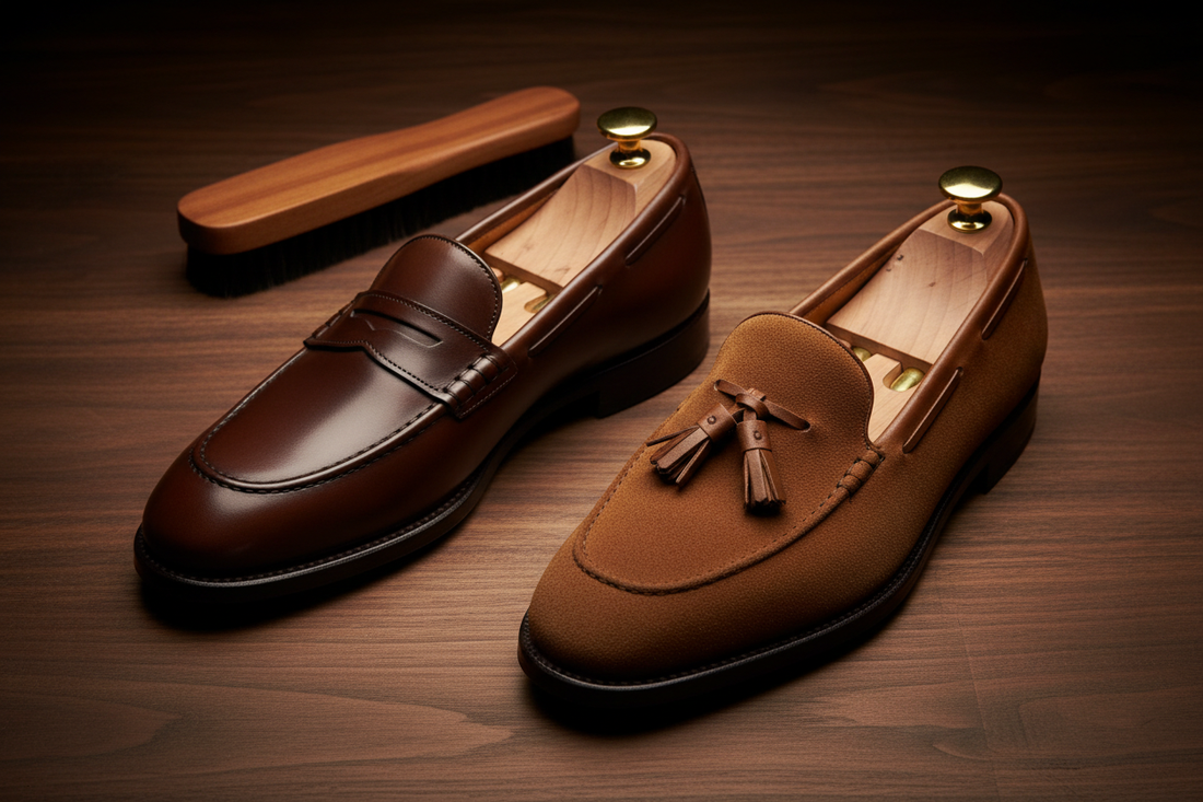 Suede vs. Leather Loafers: The Ultimate Guide to Choosing and Caring for Your Brown Loafers