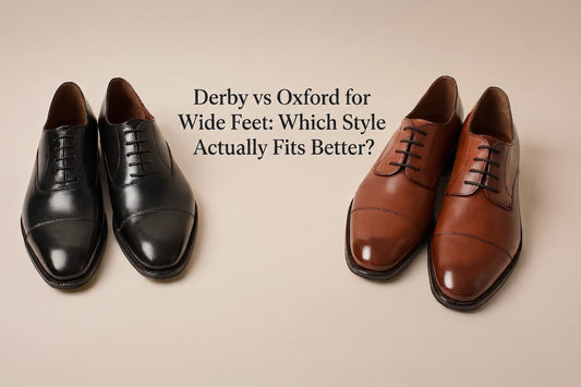 Derby vs Oxford for Wide Feet: Which Style Actually Fits Better?