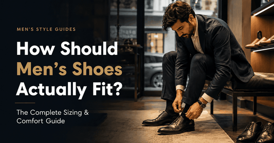 How Should Men's Shoes Actually Fit? The Complete Sizing & Comfort Guide