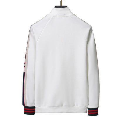 Gucci Jacquard Stripe White Tracksuit