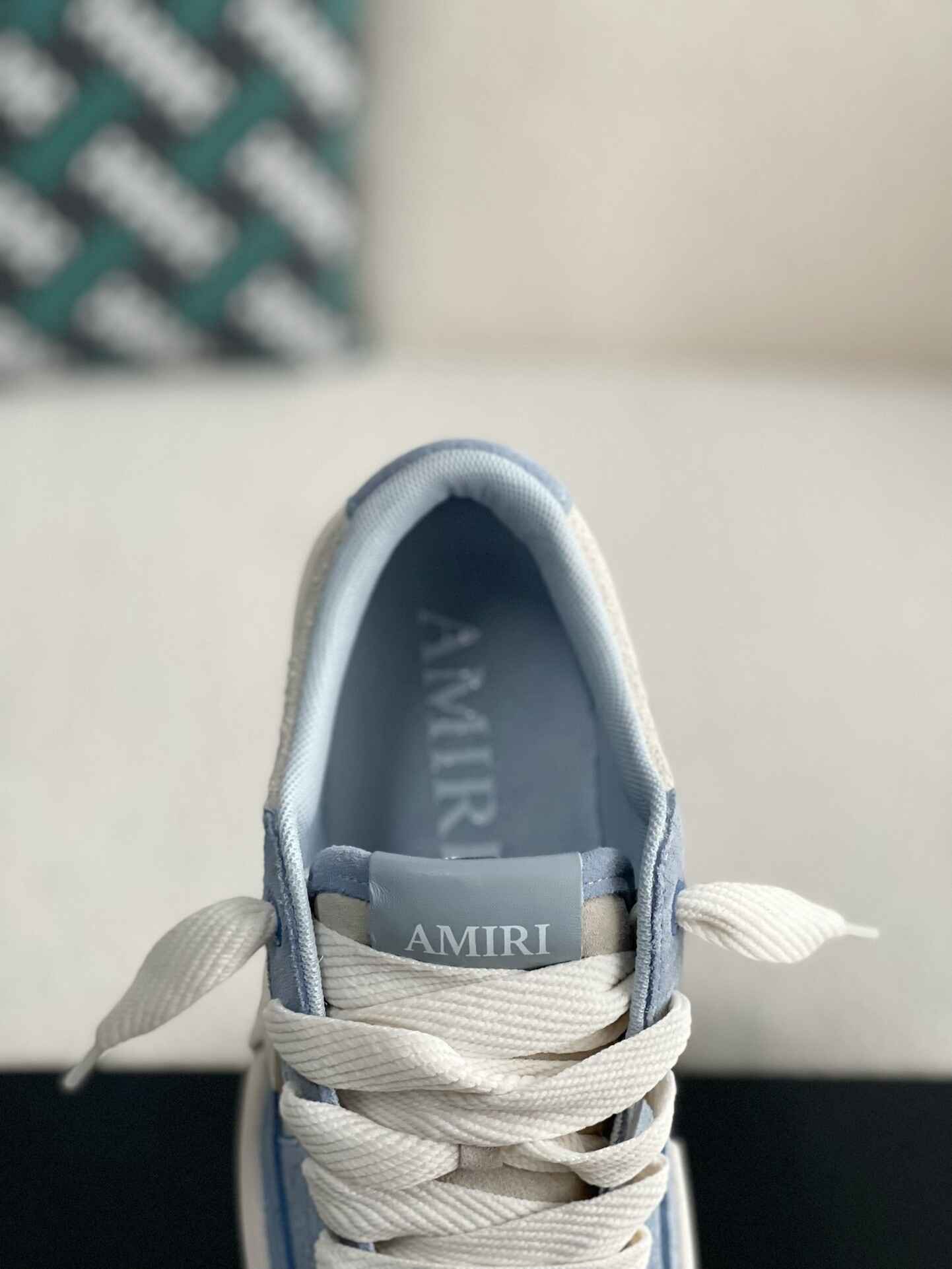 Amiri Blue Sunset Skate Sneakers