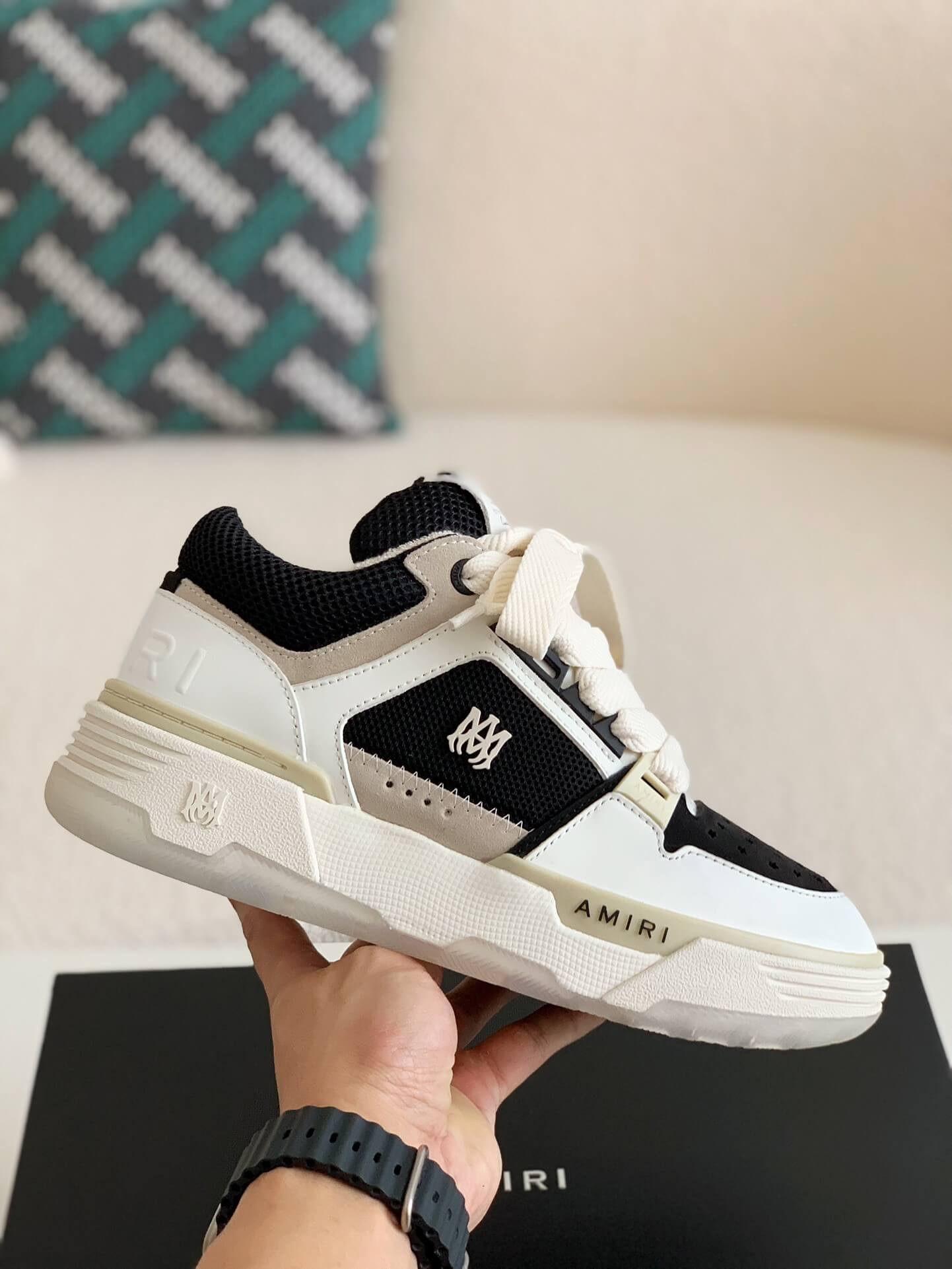 AMIRI MA-1  Black White Sneaker