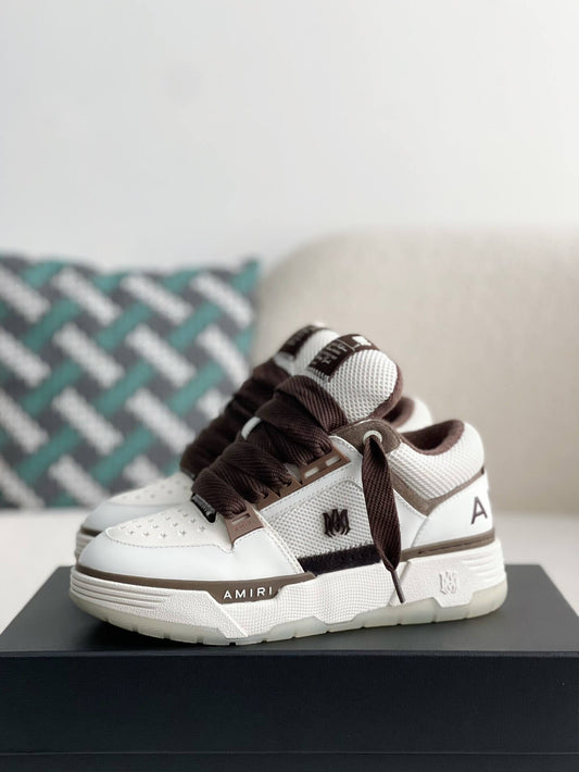 AMIRI MA-1 White Brown Sneaker