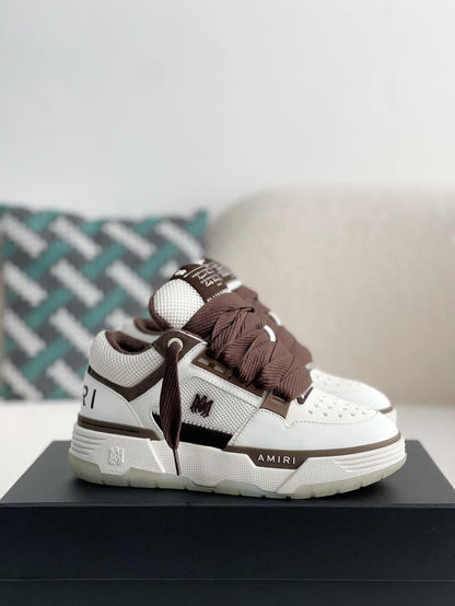 AMIRI MA-1 White Brown Sneaker