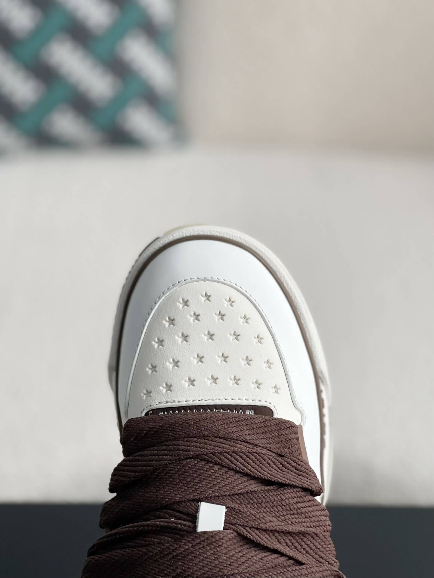 Amiri MA-1 Sneaker – Brown & White – HolloShoe