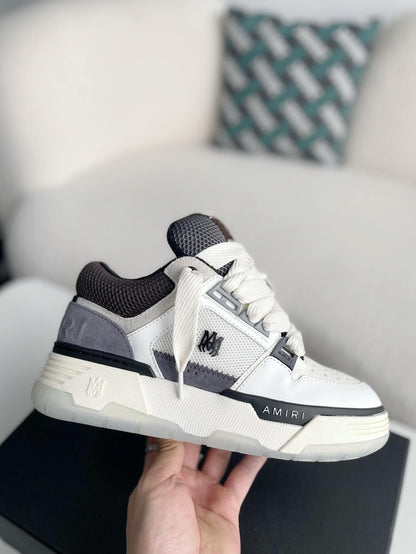 AMIRI MA-1 White Gray Sneakers