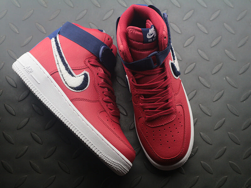 Air Force 1 High Sneakers Red White