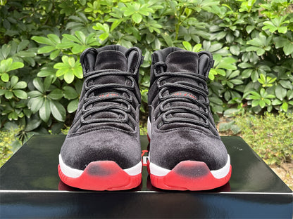 Air Jordan 11 WMNS "Bred Velvet" Sneakers