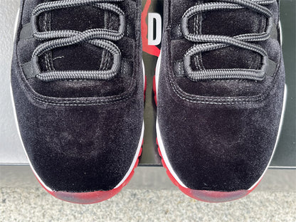 Air Jordan 11 WMNS "Bred Velvet" Sneakers