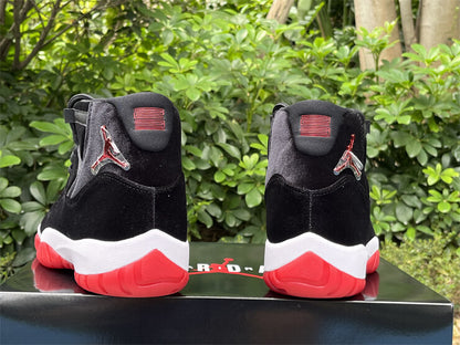 Air Jordan 11 WMNS "Bred Velvet" Sneakers