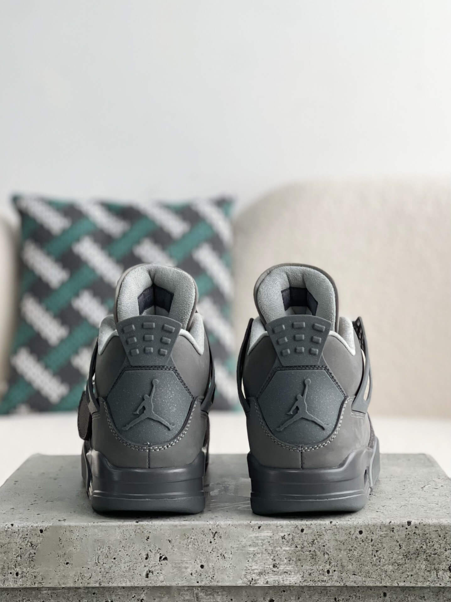 Air jordan 4 retro gray online