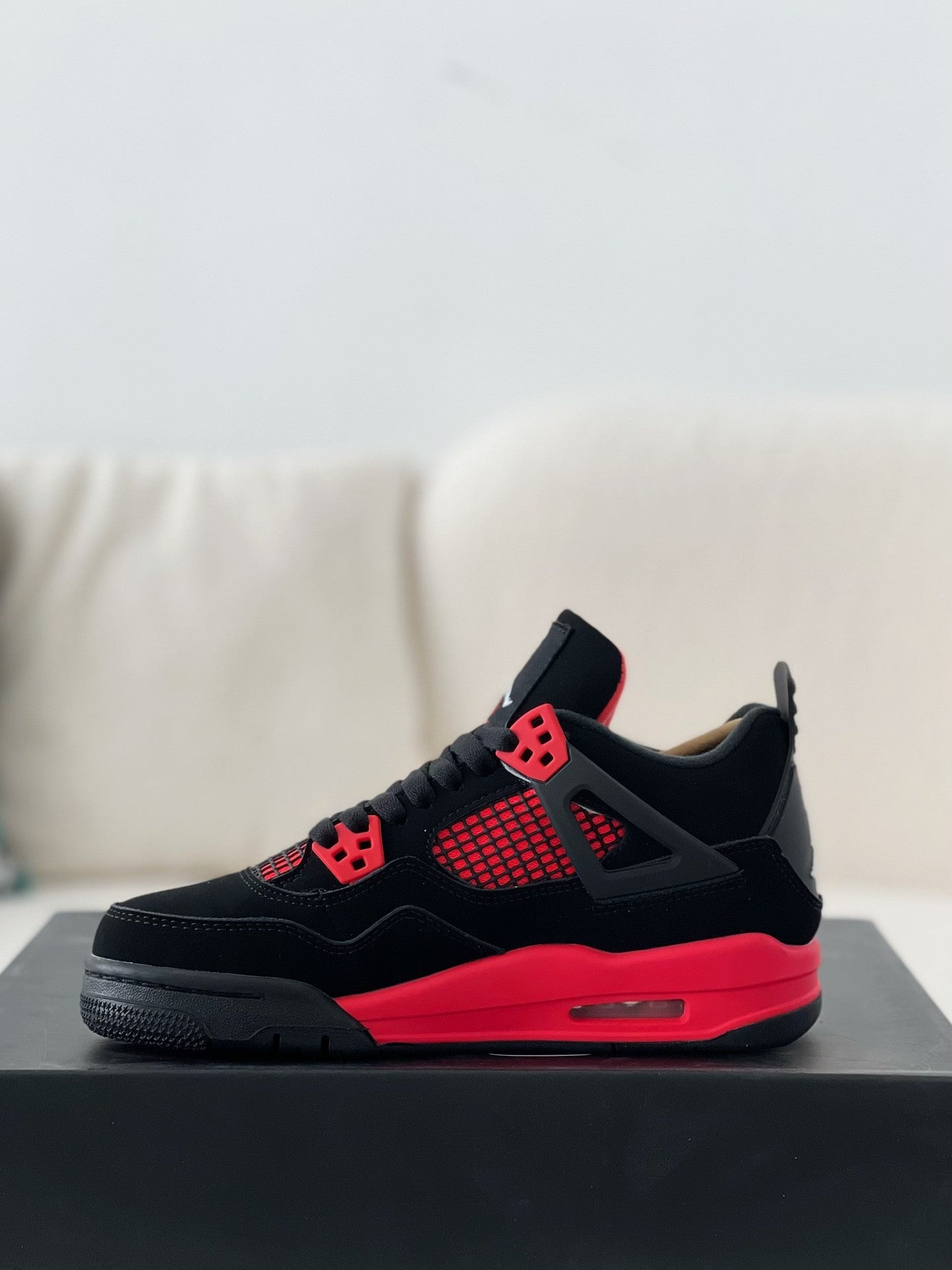 Aj4 black red on sale