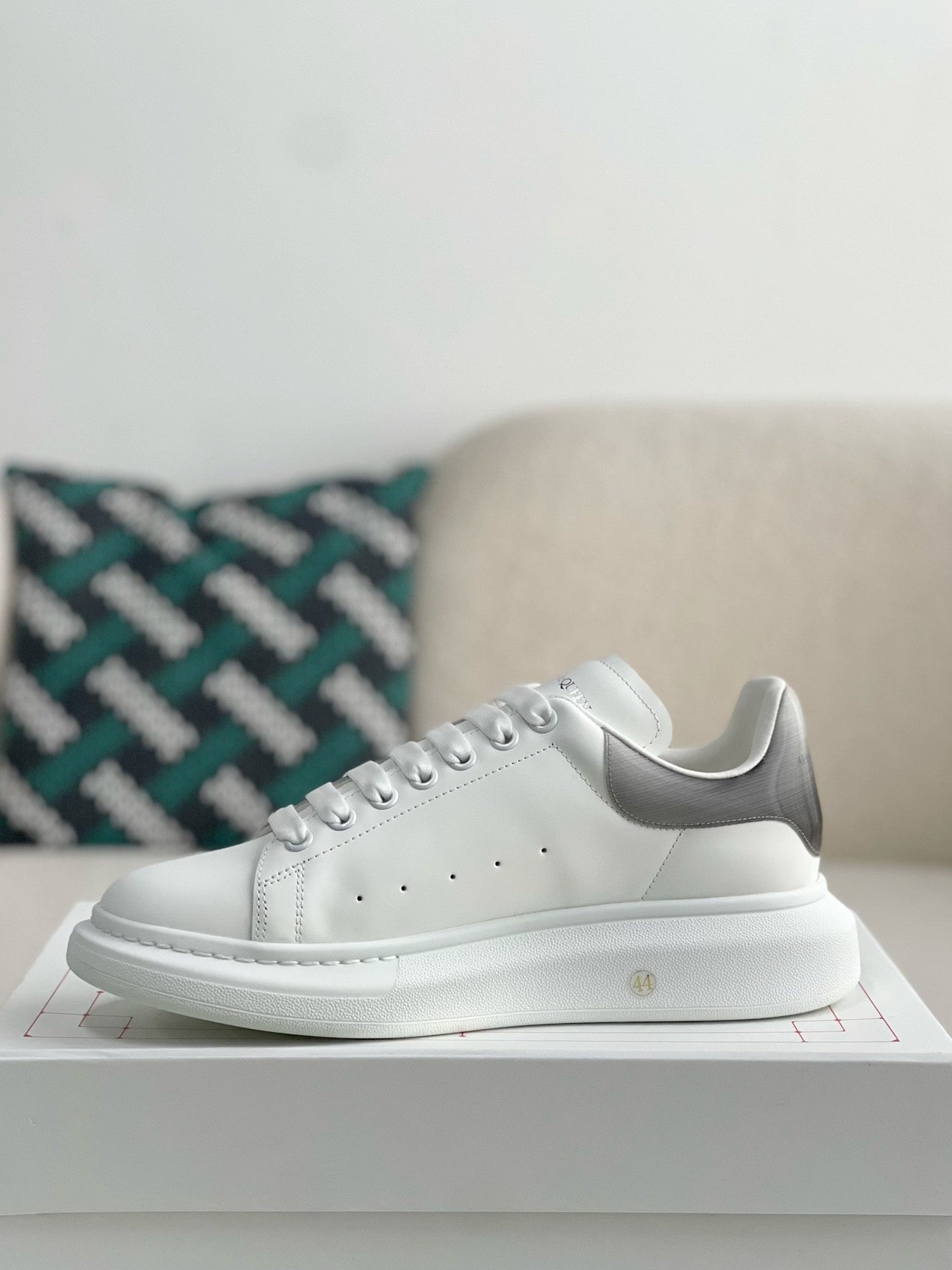 Alexander McQueen Oversized White Sneakers