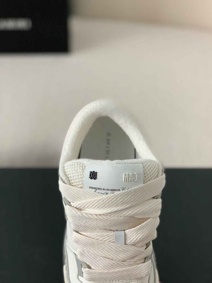 Amiri MA-1 White Gray Sneakers