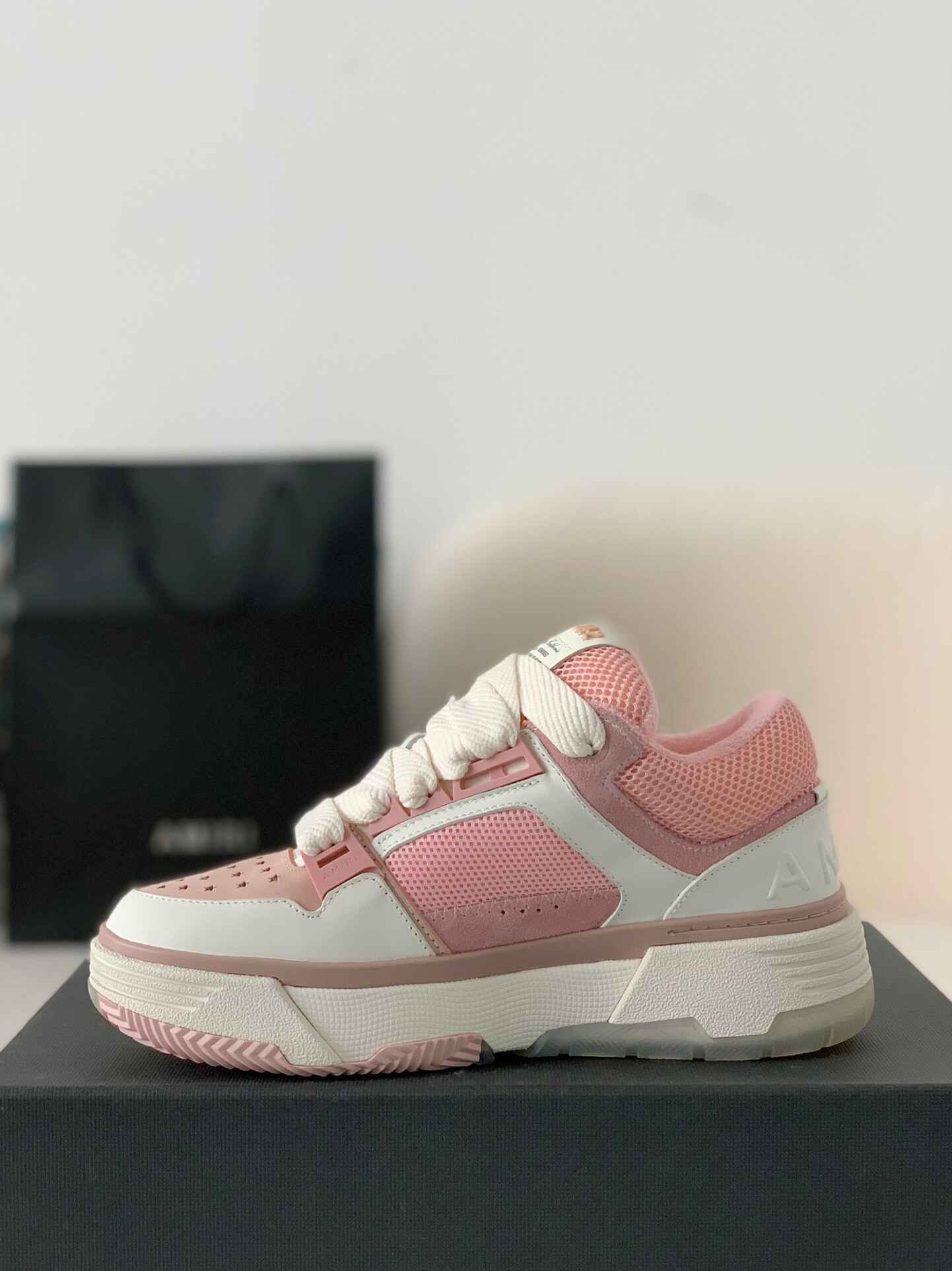 AMIRI MA-1 Trainer White Pink Sneaker