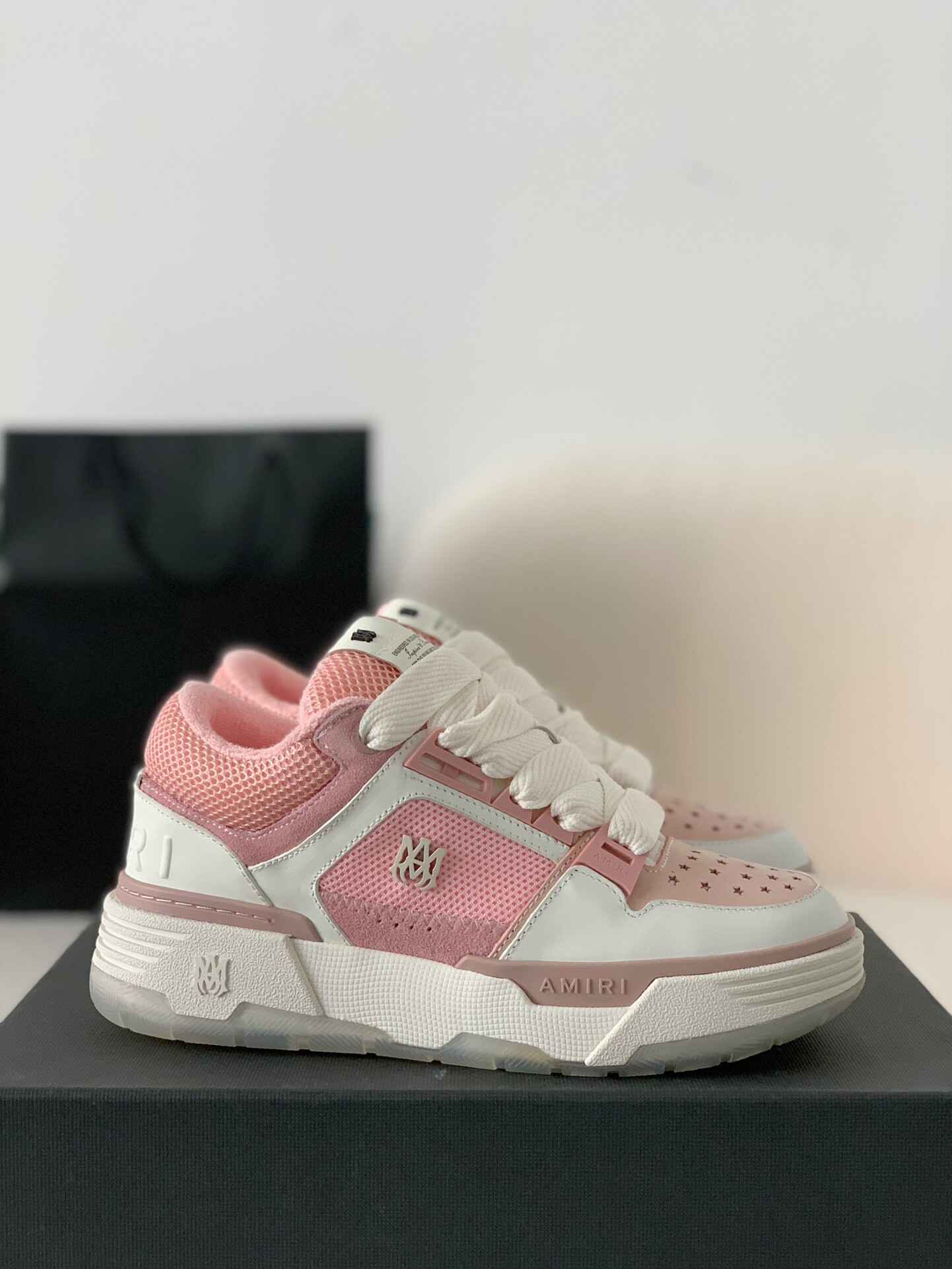 AMIRI MA-1 Trainer White Pink Sneaker