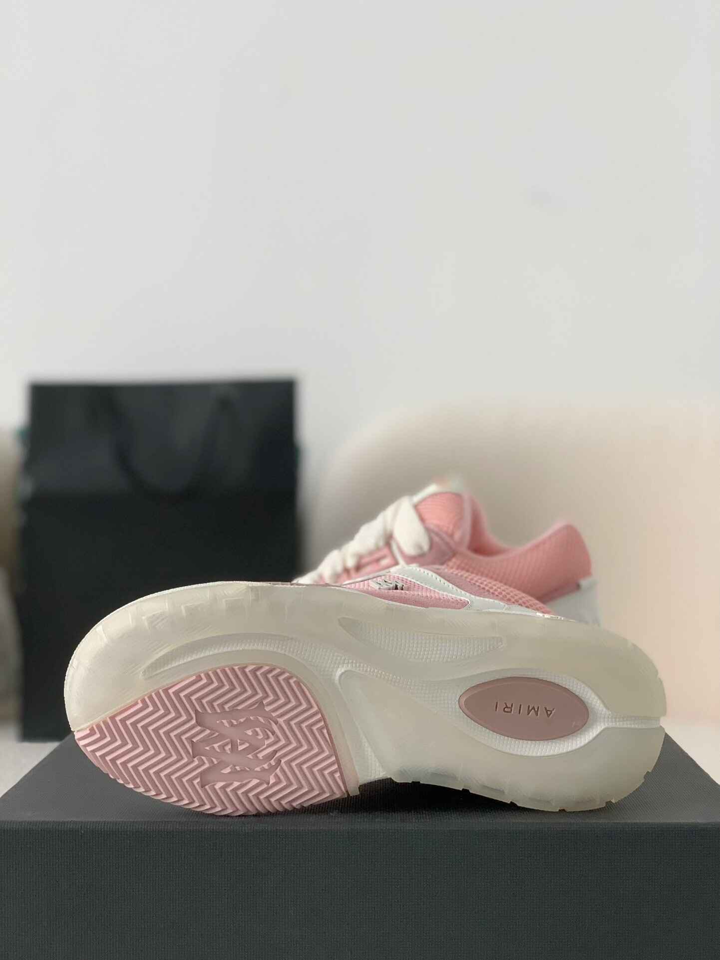 AMIRI MA-1 Trainer White Pink Sneaker