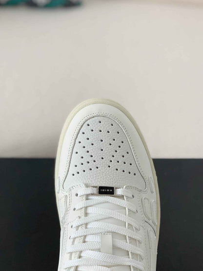 Amiri Skel Top Low  White Sneakers