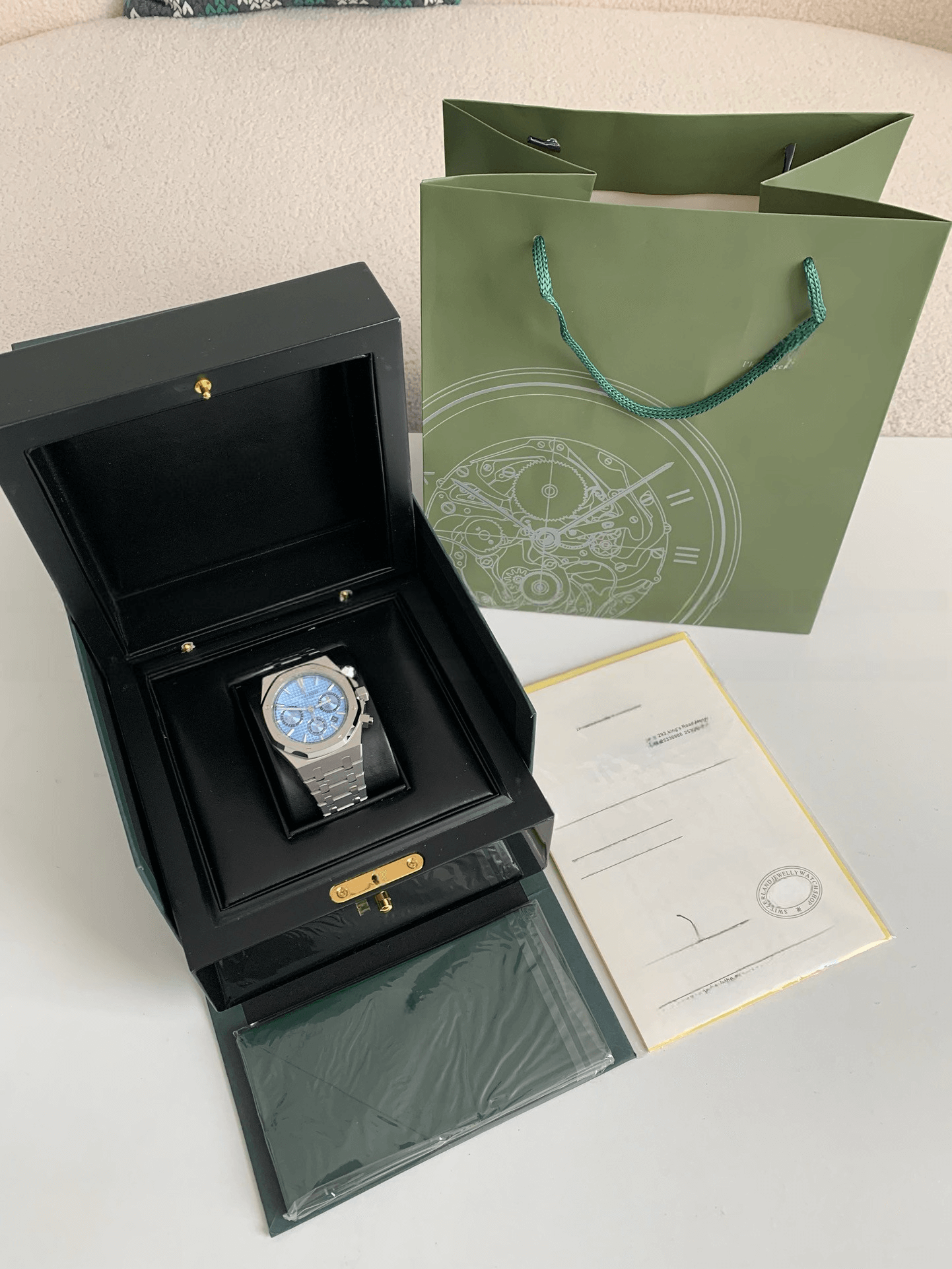 Audemars Piguet Royal Oak Chronograph Ref. 26331ST.OO.1220ST.01 – 41mm Stainless Steel, Blue Dial