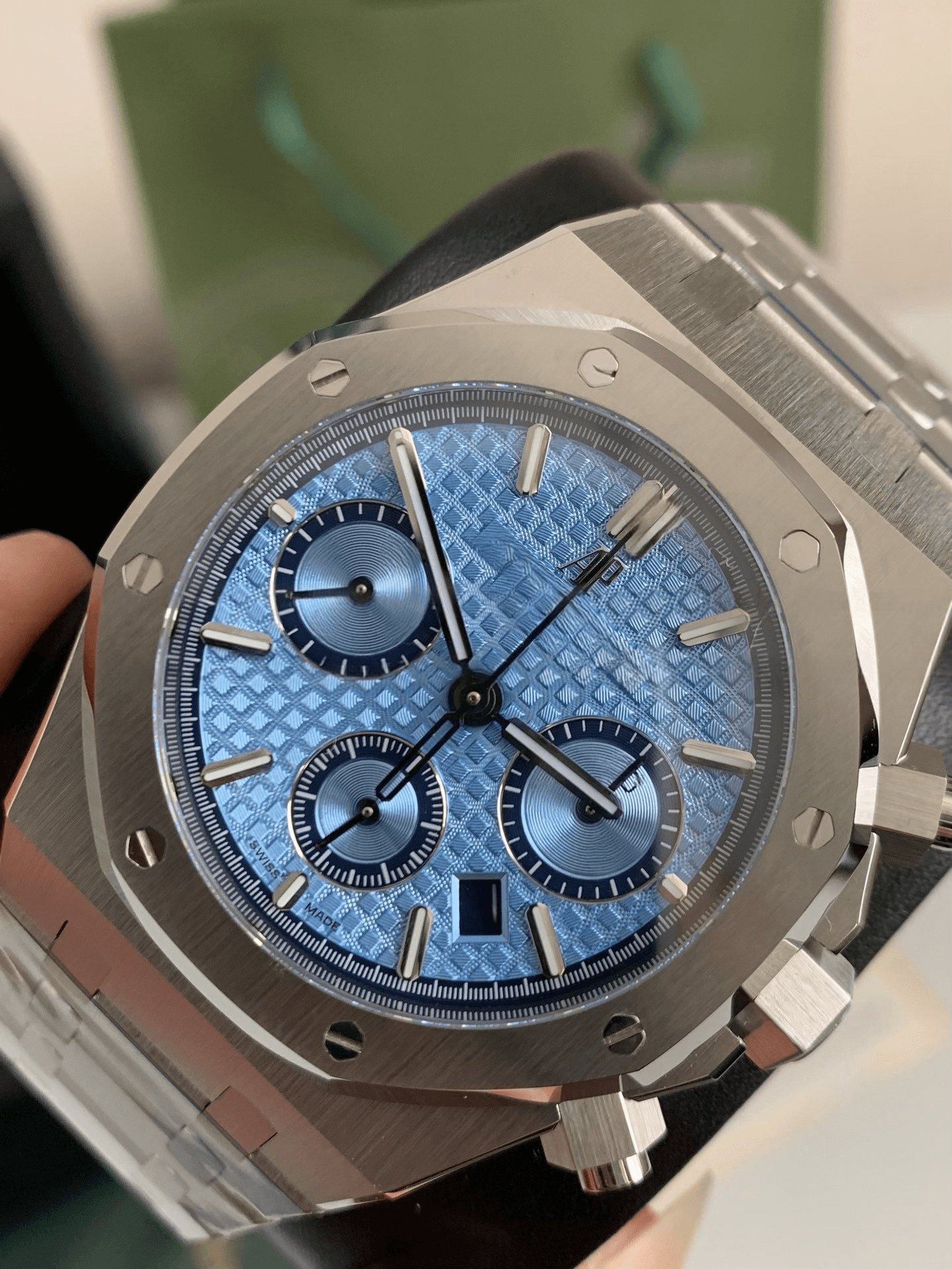 Audemars Piguet Royal Oak Chronograph Ref. 26331ST.OO.1220ST.01 – 41mm Stainless Steel, Blue Dial