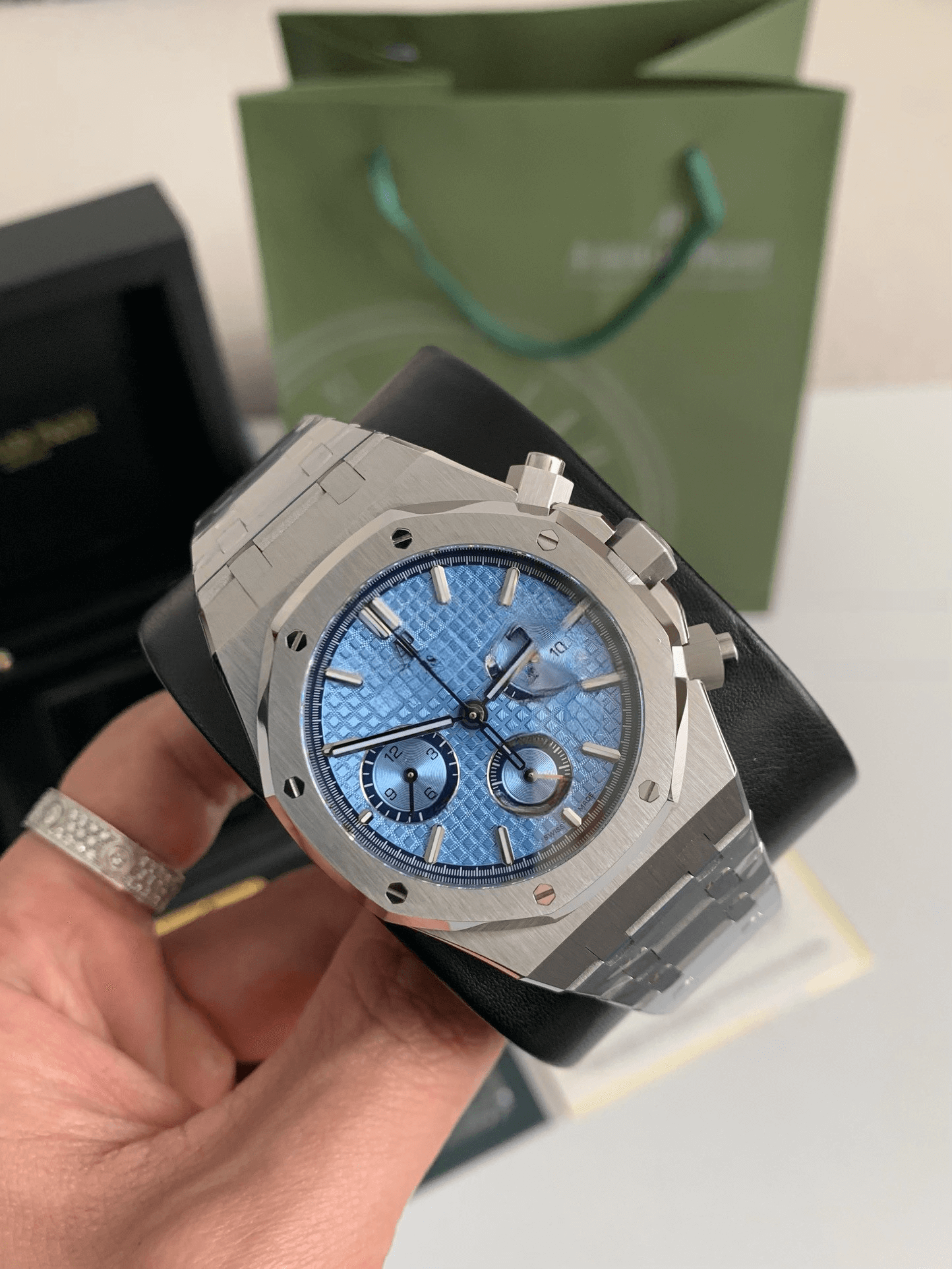 Audemars Piguet Royal Oak Chronograph Ref. 26331ST.OO.1220ST.01 – 41mm Stainless Steel, Blue Dial