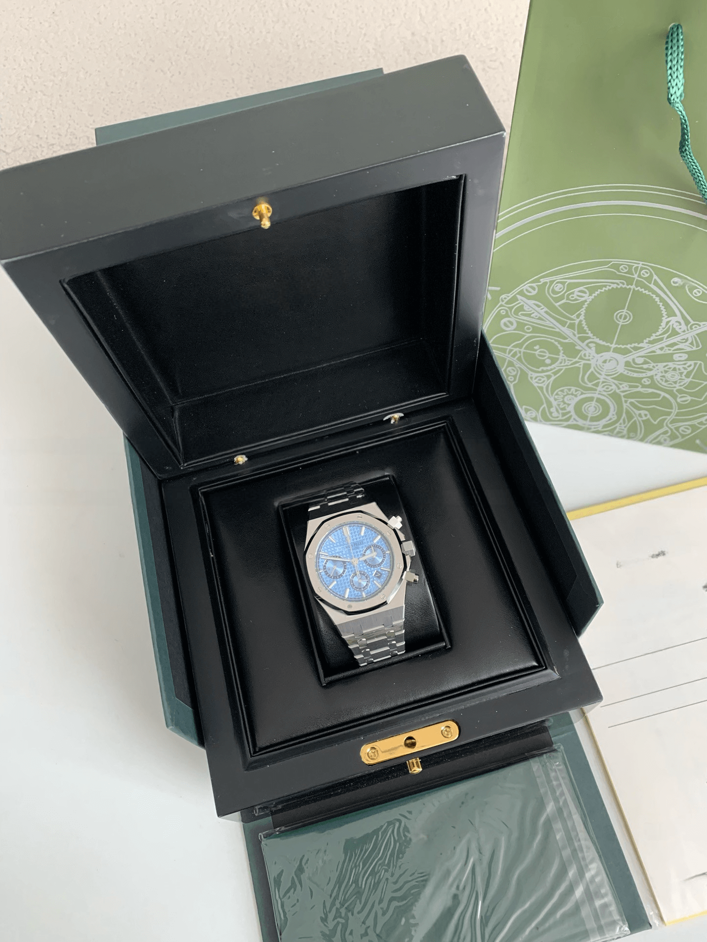 Audemars Piguet Royal Oak Chronograph Ref. 26331ST.OO.1220ST.01 – 41mm Stainless Steel, Blue Dial