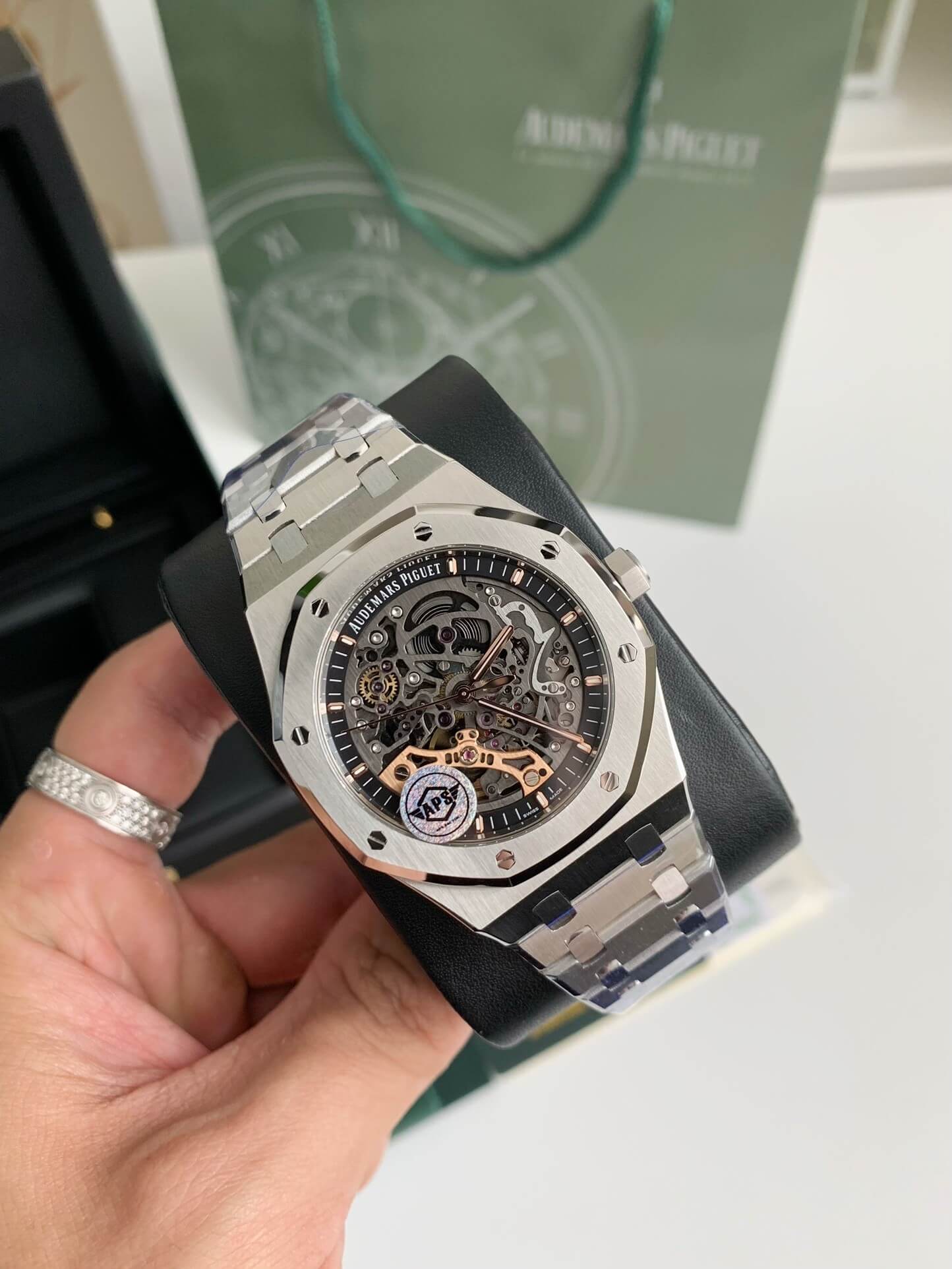 Audemars Piguet Royal Oak Double Balance Wheel Openworked Ref. 15407ST – Stainless Steel