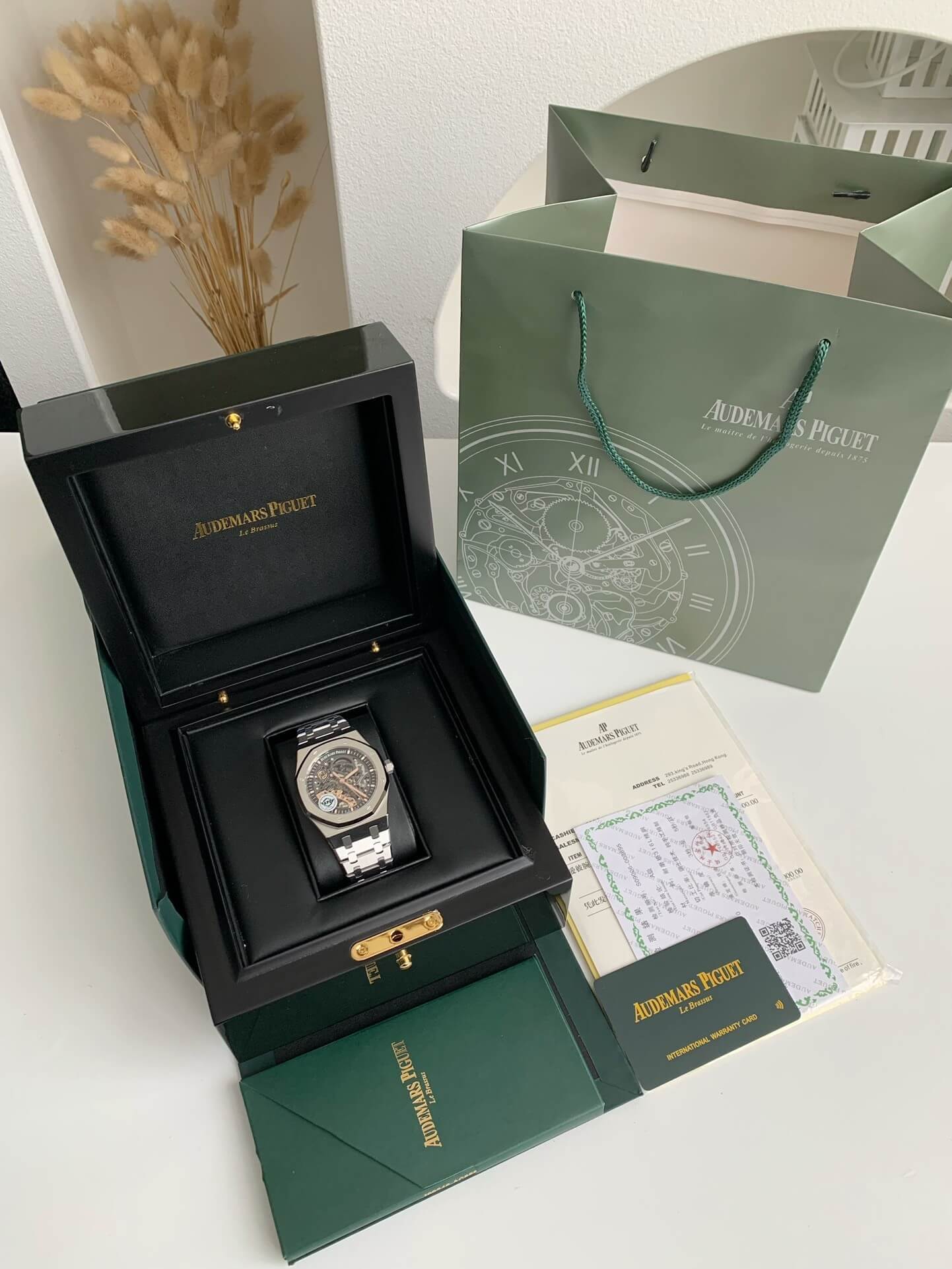 Audemars Piguet Royal Oak Double Balance Wheel Openworked Ref. 15407ST – Stainless Steel