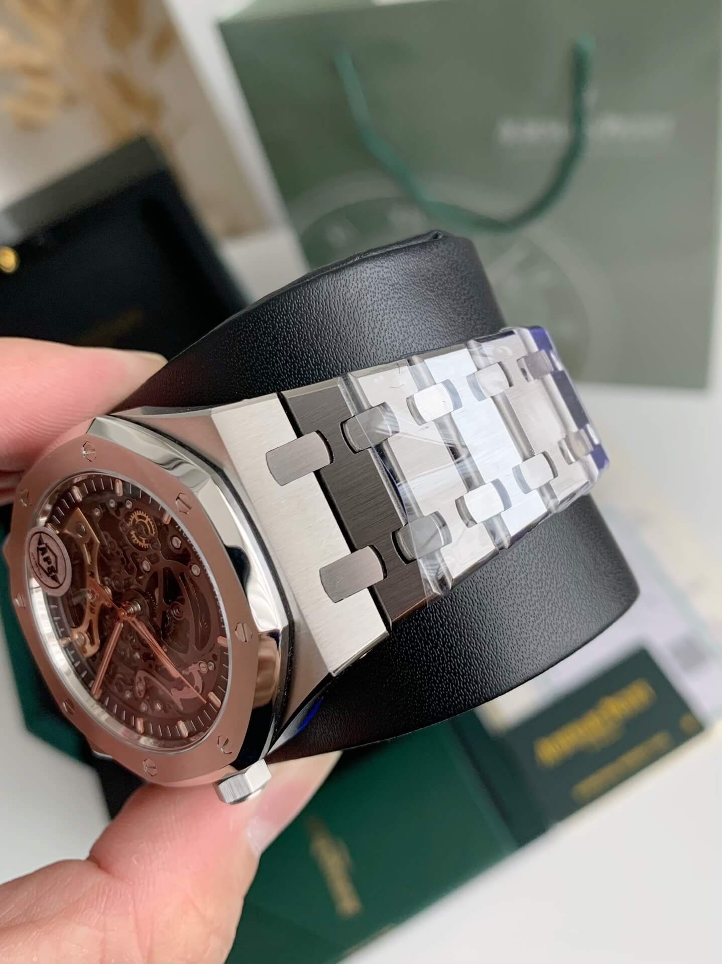 Audemars Piguet Royal Oak Double Balance Wheel Openworked Ref. 15407ST – Stainless Steel