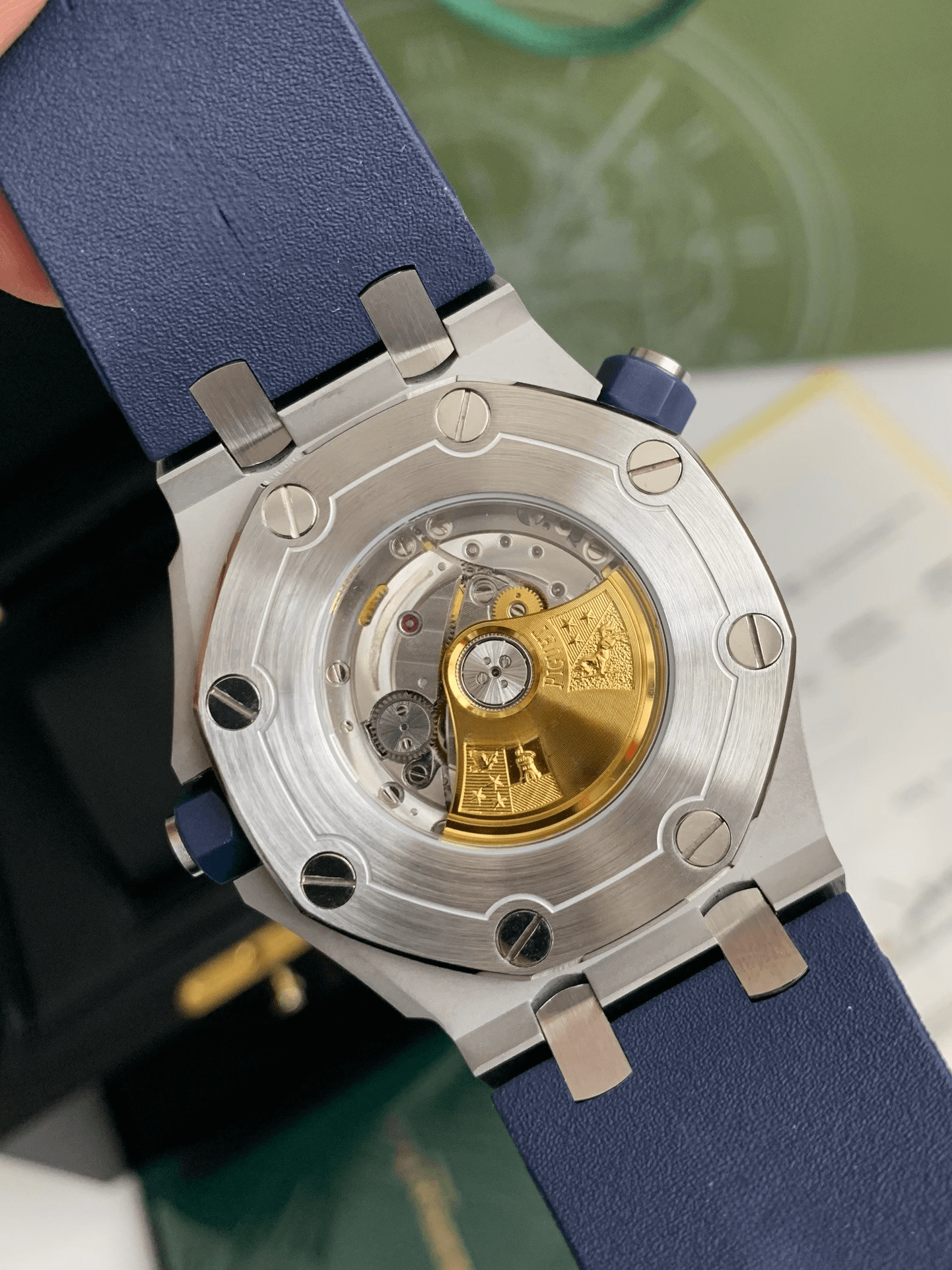 Audemars Piguet Royal Oak Offshore Diver Ref. 15710ST.OO.A027CA.01 – Stainless Steel, Blue "Funky Colour" Dial